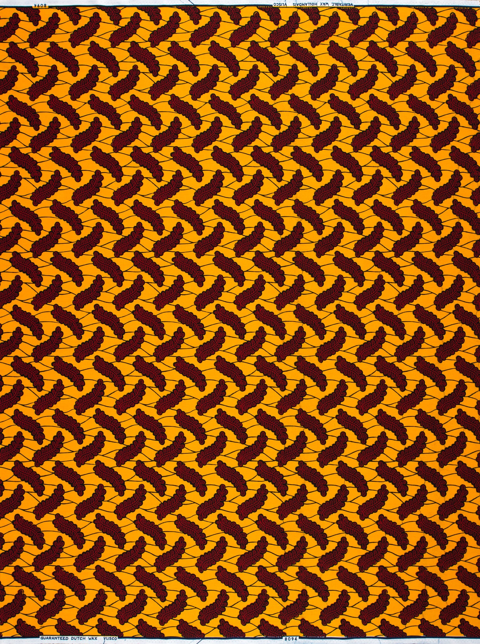 Wax Hollandais | VL08094.112 | Opaka Leaf - Image 4