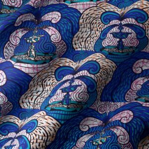 Super-Wax | VLS0594.023 | Blue Embellished