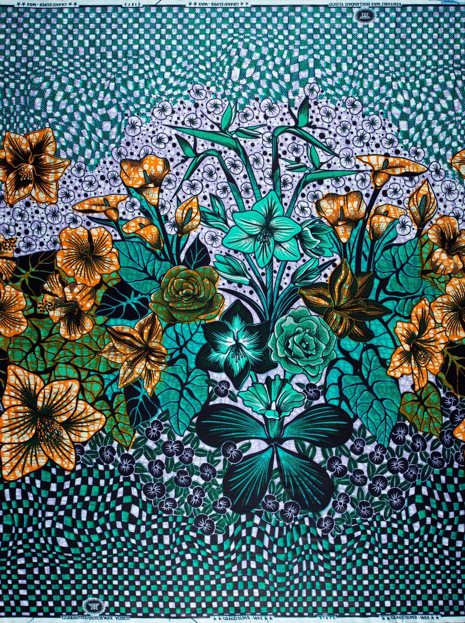 Grand Super-Wax | Green Shine Embellished