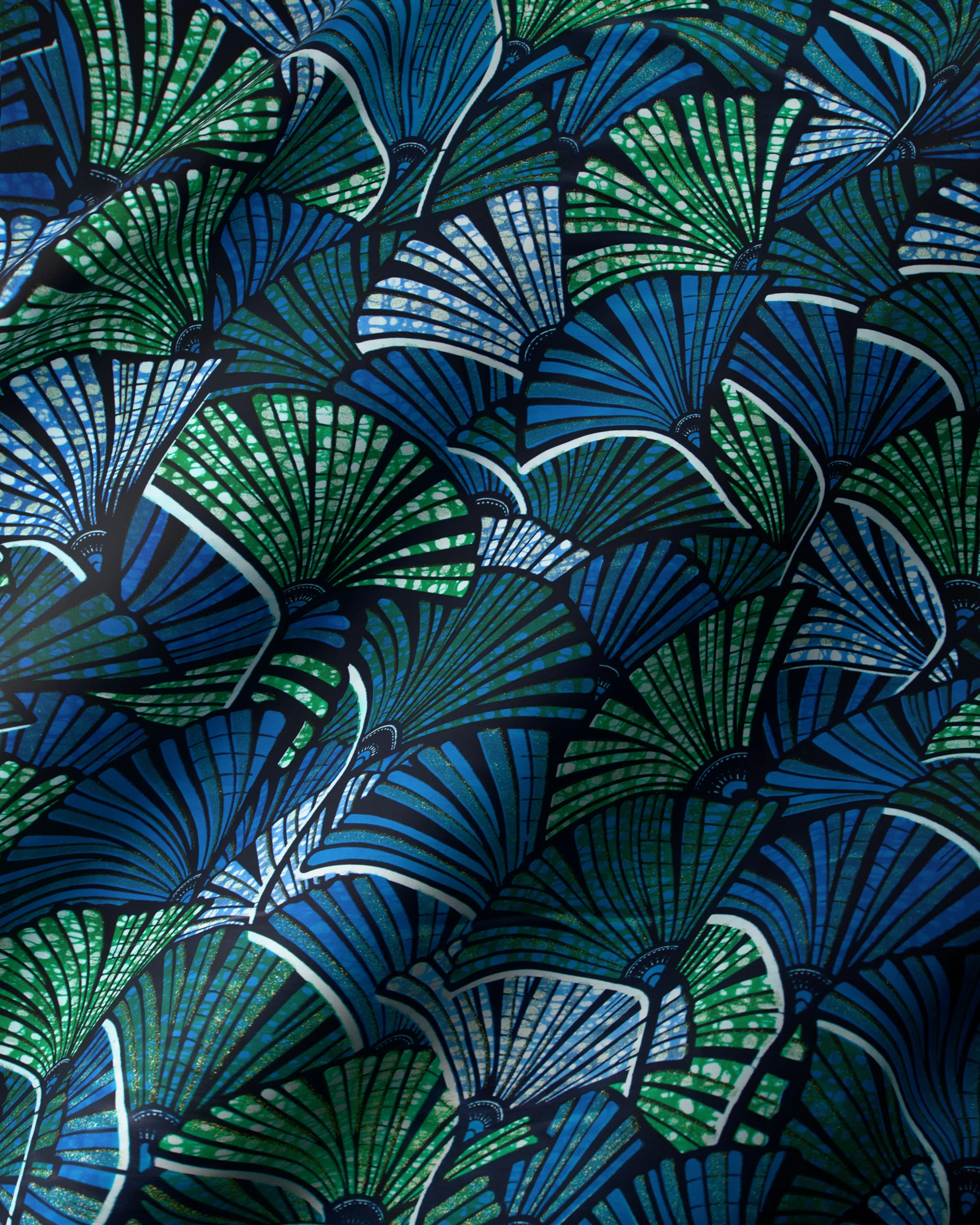 Grand Super-Wax | Blue-Copper Shine Embellished - Image 3
