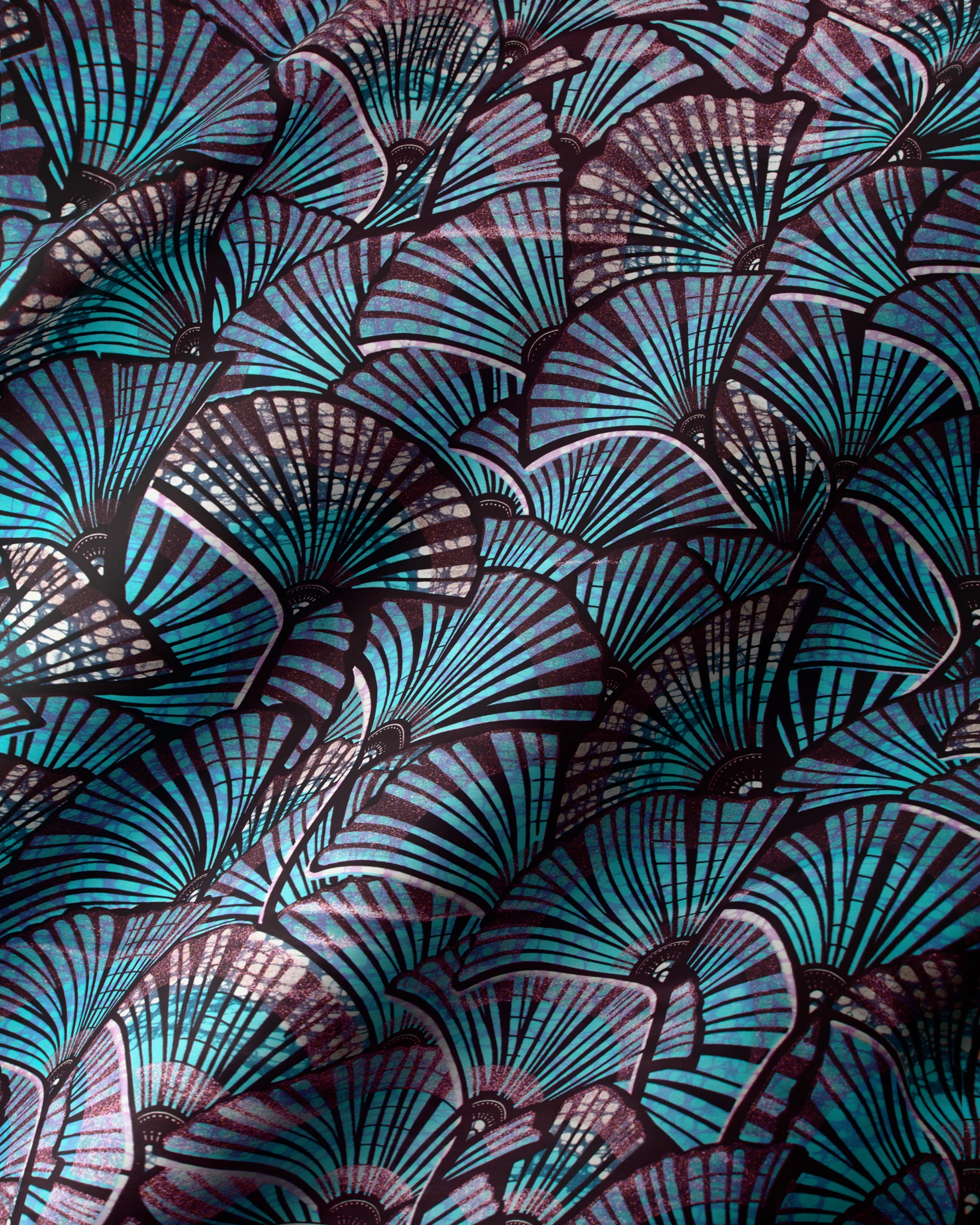 Grand Super-Wax | Blue-Copper Shine Embellished - Image 9