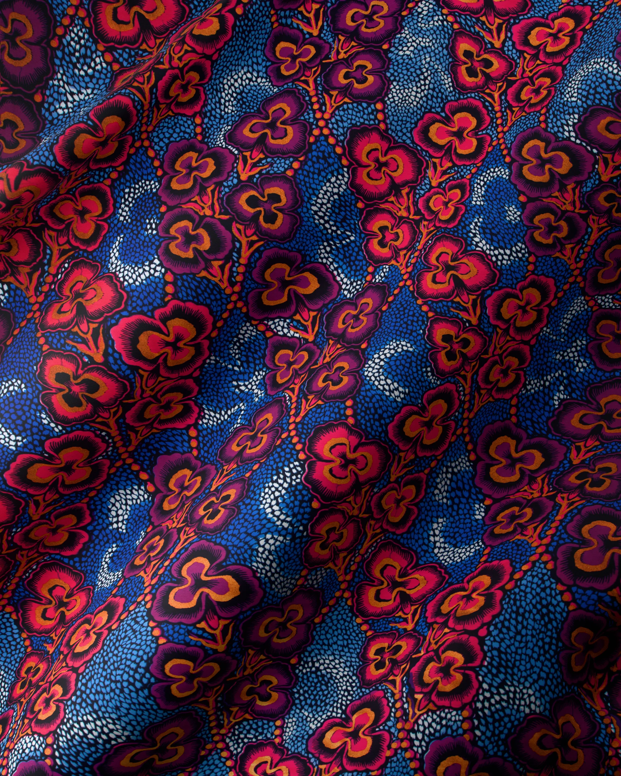 Satin Royal | Copper Embellished
